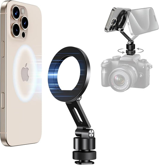 elitehood Magsafe Phone Tripod Mount Adapter by Builtyourelitelive