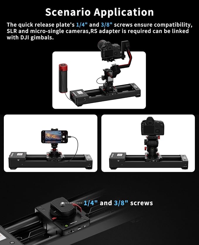 IFOOTAGE Shark Slider Nano II-660 Motorized Camera Shark Slider, Mobile APP/IPS - Image 6