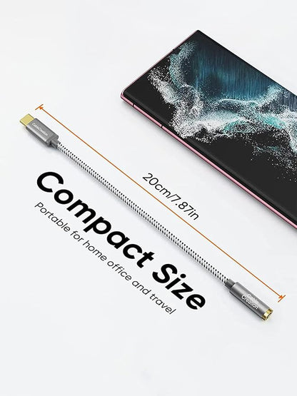 CableCreation USB C to 3.5mm Audio Adapter, Type C to Headphone Adapter - Image 5