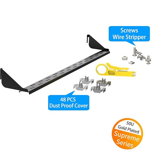 AMPCOM CAT6 24 Ports Patch Panel, Rack Mount - Image 7