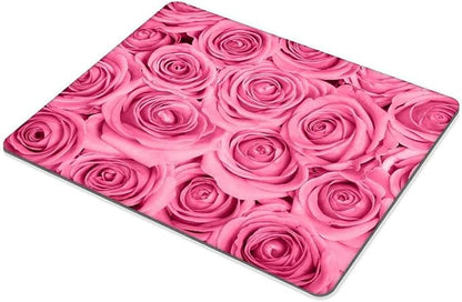 Pink Rose Mouse pad Customized Mousepad Non-Slip Rubber Base Mouse Pads - Image 4