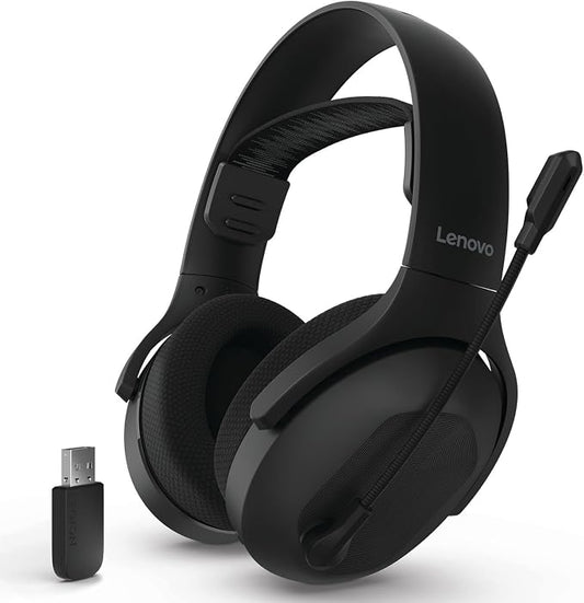 Lenovo Legion H410 Wireless Gaming Headset, Lightweight, Adjustable Headband by LENOVO