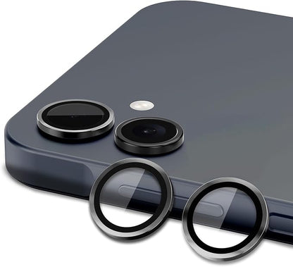 for Samsung Galaxy A06 Camera Lens Protector, Individual Metal Ring Tempered - Image 2