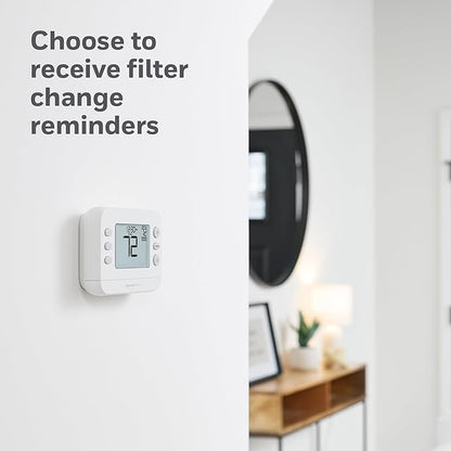 New! Honeywell Home Programmable Thermostat, Single-Stage, 1 Heat/1 Cool - Image 4