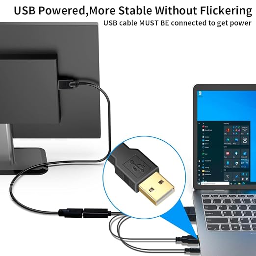 VGA to HDMI Adapter, 1080P Converter - Image 4