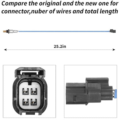 234-4351 O2 Oxygen Sensor Downstream Compatible - Image 2