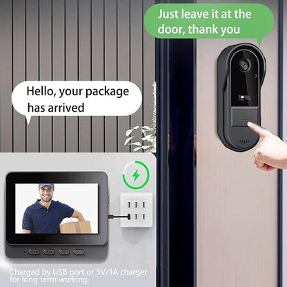 TKMARS Video Doorbell Wireless Doorbell Camera, - Image 2