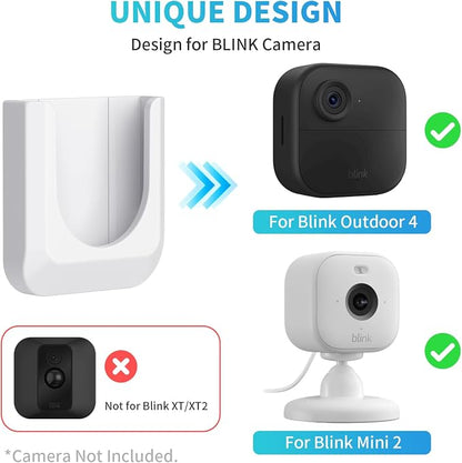 Blink Mini 2 Camera Adhesive Wall Mount Bracket, Strong Adhesive Durable Camera - Image 3