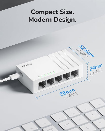Cudy GS105U 5 Port Gigabit Ethernet Switch - Image 6
