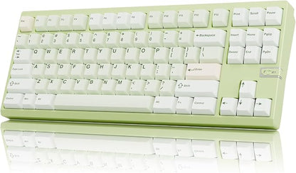 Chilkey ND TKL Aluminum Mechanical Keyboard, 87 Keys Tenkeyless Wireless Gaming by Chilkey