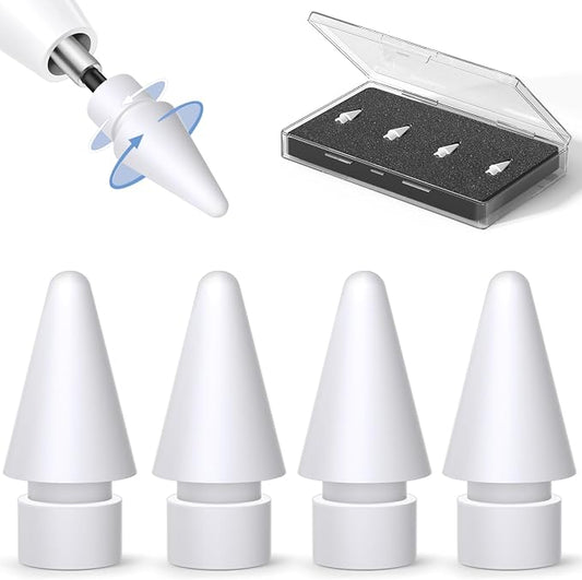 Replacement Tips for Apple Pencil Pro/Pencil 2nd Generation/Pencil 1st by Inesore