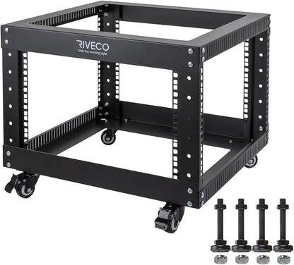 RIVECO 6U Open Frame Server Rack by RIVECO