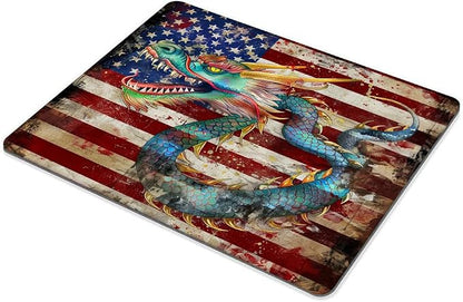 Square Mouse Pad Green Dragon - Image 6