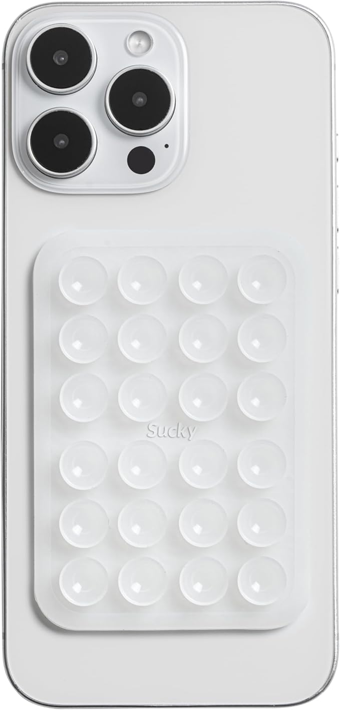 SUCKY Silicone Suction Phone Case Adhesive Octo Cup Buddy Mount by Sucky