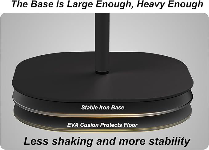 Mobile Standing Desk Height Adjustable Floor Laptop Stand, Computer Cart - Image 6