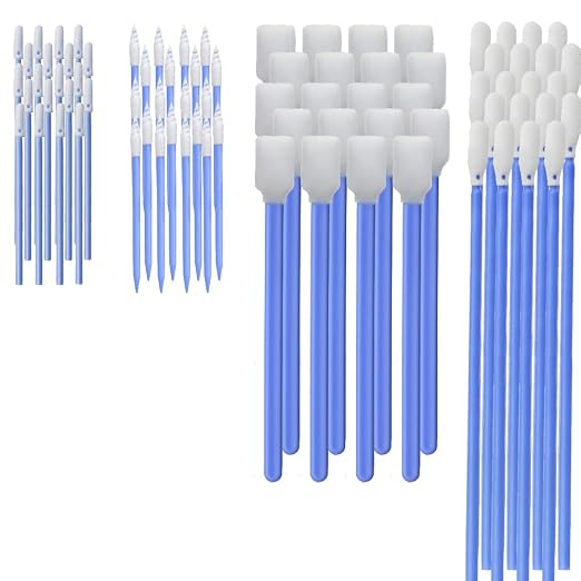 Wellgler's Foam Cleaning Swabs, Foam Swab Kits by DisposableOralSwabs