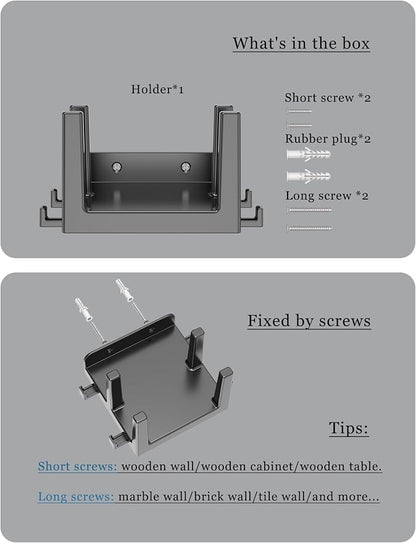 Wall Mount Shelf for WiFi Router, TV Box, Universal Cable Box Shelf Compatible - Image 7