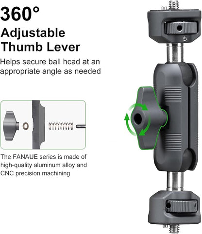 FANAUE Mini Articulating Arm Mount Camera Accessories Compatible - Image 2