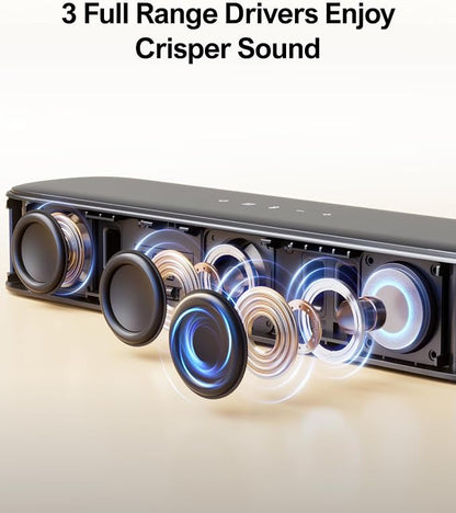 ULTIMEA 5.1ch Sound Bar with Subwoofer, Home Theater Virtual Surround Sound - Image 6