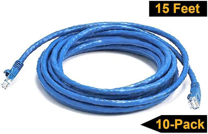 iMBAPrice 25'Cat5e Network Ethernet Patch Cable, 10 Pack - Image 6