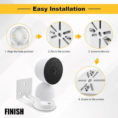 3 Pack Adhesive Metal Nest Camera Mount fits - Image 2