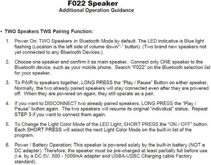 Aura-Sync Surround TWS/RGB-Color Speaker - Image 8
