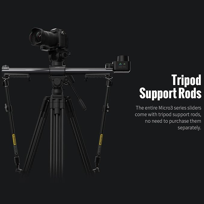 Zeapon Micro 3 E1000 Double Distance Motorized Camera Slider, DSLR Slider - Image 5