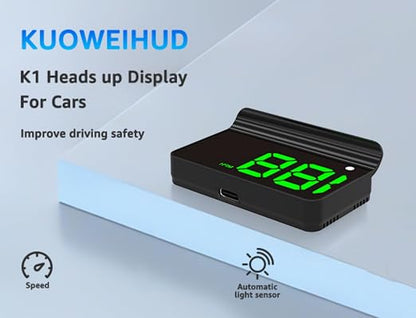 Heads up Display for Cars, Car HUD, Head up Display for Car, Digital GPS HUD - Image 9