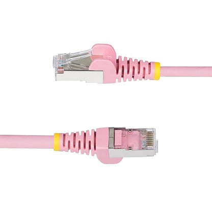 StarTech.com 10ft Pink CAT6a Ethernet Cable, Snagless RJ45, 100W PoE++ - Image 3