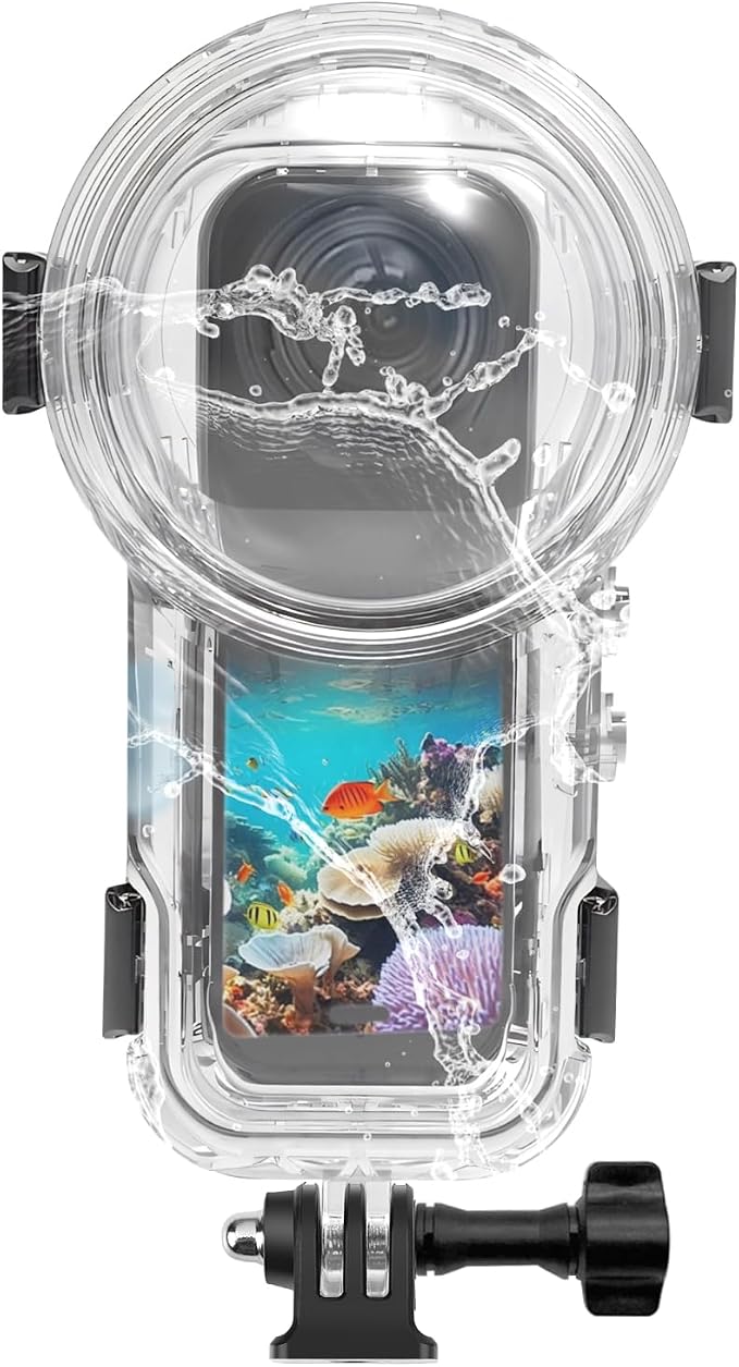 PULUZ Invisible Dive Case for Insta360 X5, Waterproof Case Diving Housing Cover by PULUZ