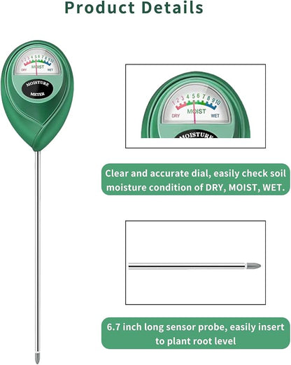 Censinda Soil Moisture Meter, 2 Pack Soil Moisture Monitor - Image 4