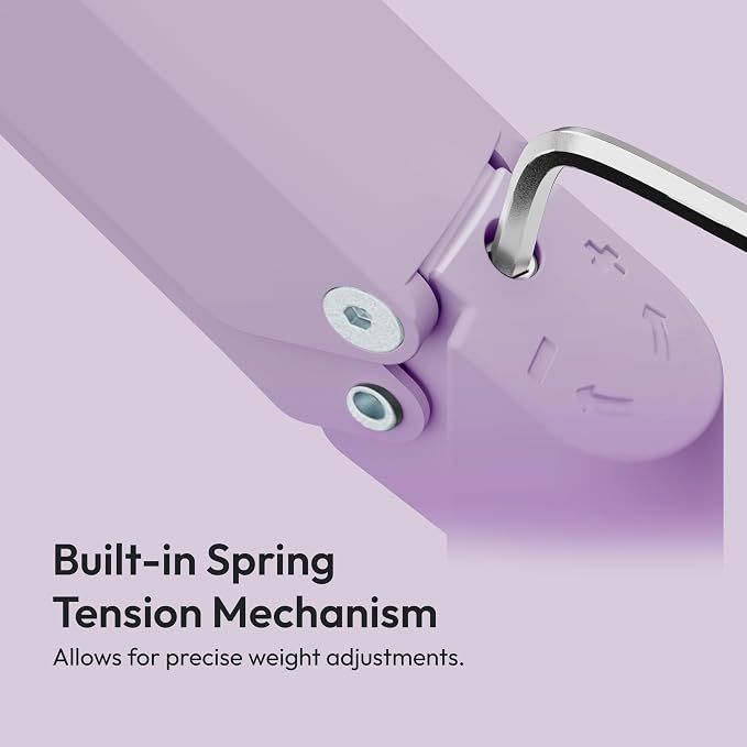 Pixio PS1D Wave Purple Dual Monitor Arm Stand Desk Mount - Image 3