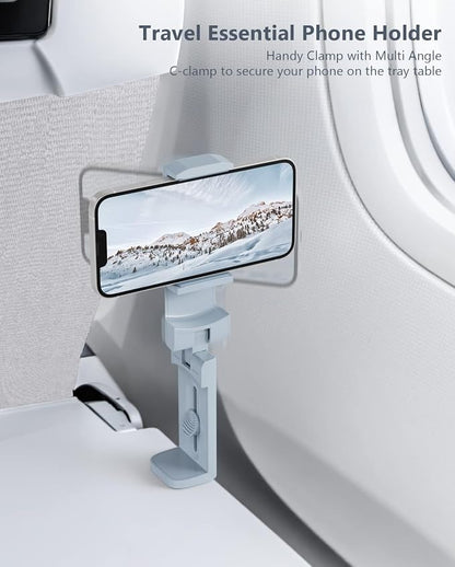 MiiKARE Travel Essentials Airplane Phone Holder, Universal Handsfree Phone Mount - Image 3