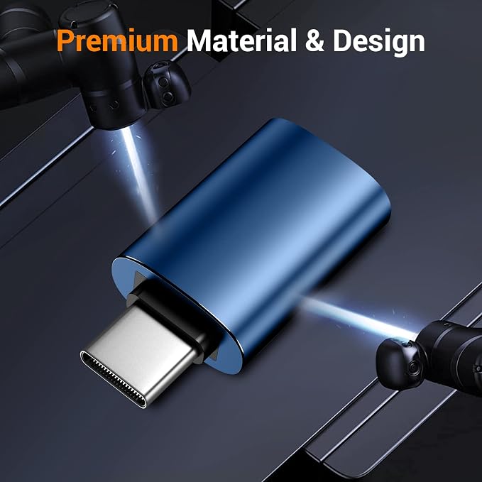   USB to USB C Adapter, USB C Male to USB 3.0 Female - Image 4