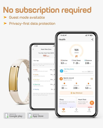 FITVII Screenless Fitness Tracker - Image 7