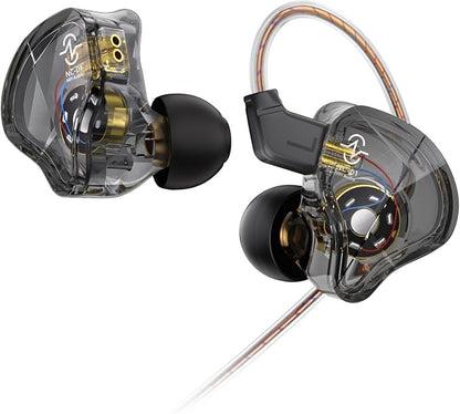 CCZ NC01 Gospel Gaming Earbuds, Stereo Sound in Ear Monitor Headphone Wired by Yinyoo