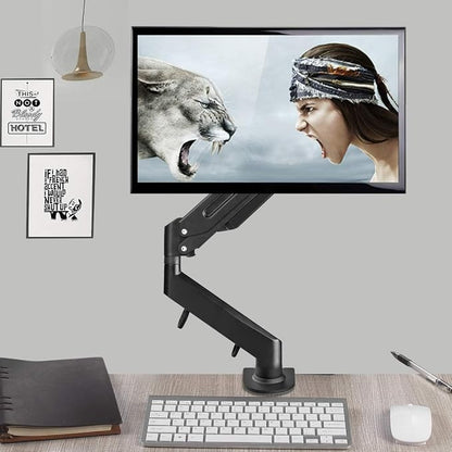 Suptek Monitor Mount Gas Spring Monitor Arm Desk Mount Fully Adjustable Fits 17 - Image 7