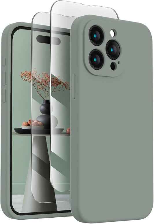 FireNova Designed for iPhone 15 Pro Case, Silicone Upgraded Phone Case with by FireNova
