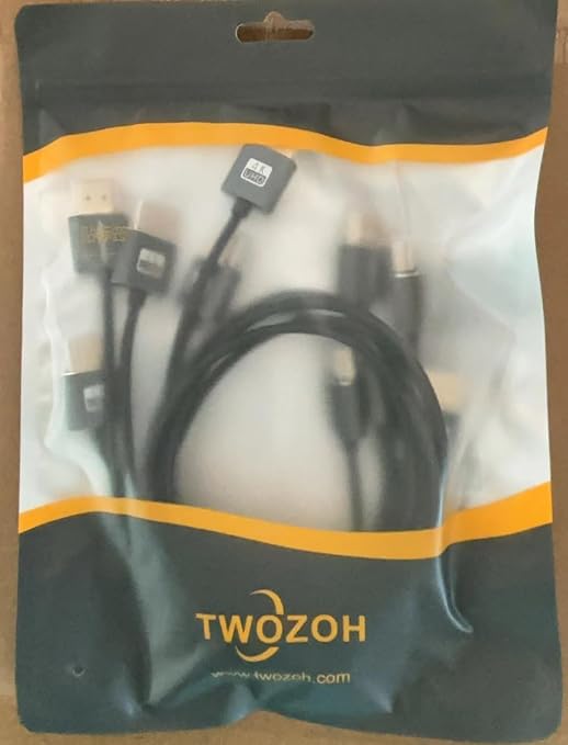 Twozoh Slim 4K HDMI Cable 1.6FT 5 Pack, Ultra Thin & Flexible Skinny HDMI to - Image 8