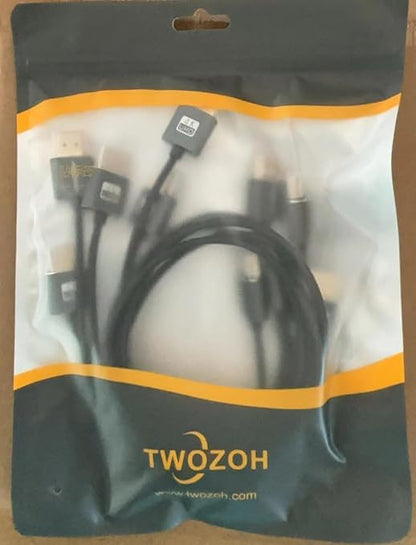 Twozoh Slim 4K HDMI Cable 1.6FT 5 Pack, Ultra Thin & Flexible Skinny HDMI to - Image 8