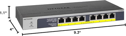 NETGEAR 8-Port Gigabit Ethernet Unmanaged PoE Switch - - Image 10