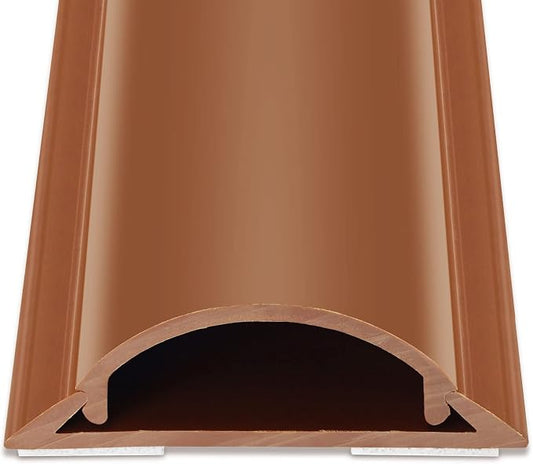 Cord Hider Floor 68in, Large Capacity Floor Cord Cover, Hard PVC Wire Cover by ZhiYo