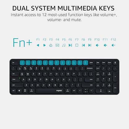 Rapoo 9360M Wireless Keyboard and Mouse Combo, Blade-Series E9310M 99-Key - Image 4