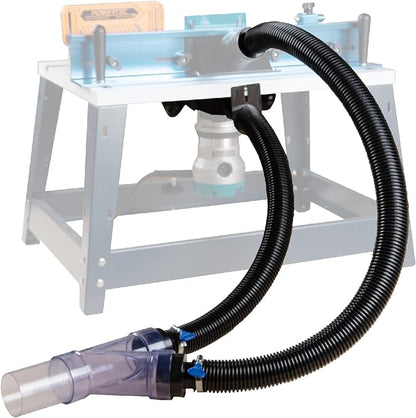 POWERTEC Dust Collector Fittings, Router Table Dust Collection System w/Y by POWERTEC