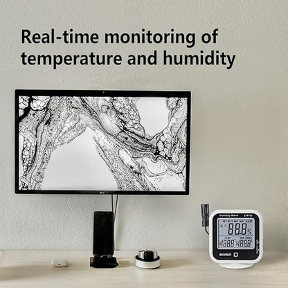 ALLOSUN Digital Thermometer Hygrometer Indoor Humidity Greenhouse Temperature - Image 2