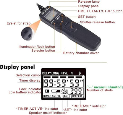 PHOLSY O6 Timer Remote Cable Control - Image 5