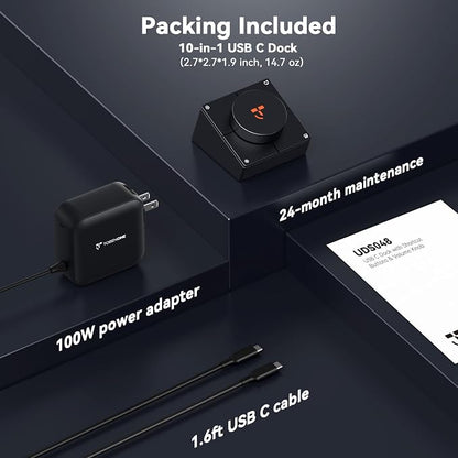 TobenONE 10-in-1 Shortcut-Key Docking Station - Image 9