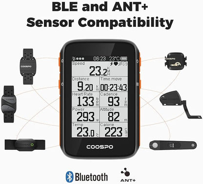 COOSPO Bike Computer Wireless GPS, Bike Speedometer - Image 3