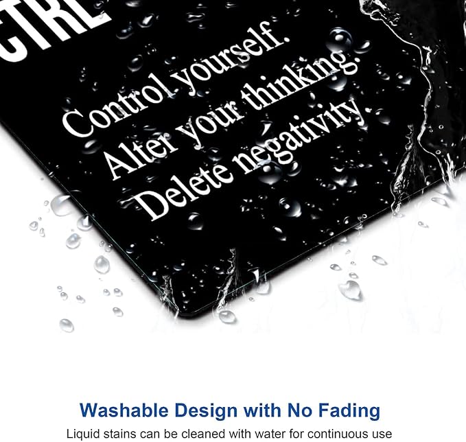 Hokafenle Mouse Pad, Motivational Mouse Pad Inspirational Quotes, Mouse Mat - Image 5