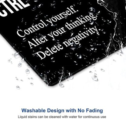 Hokafenle Mouse Pad, Motivational Mouse Pad Inspirational Quotes, Mouse Mat - Image 5